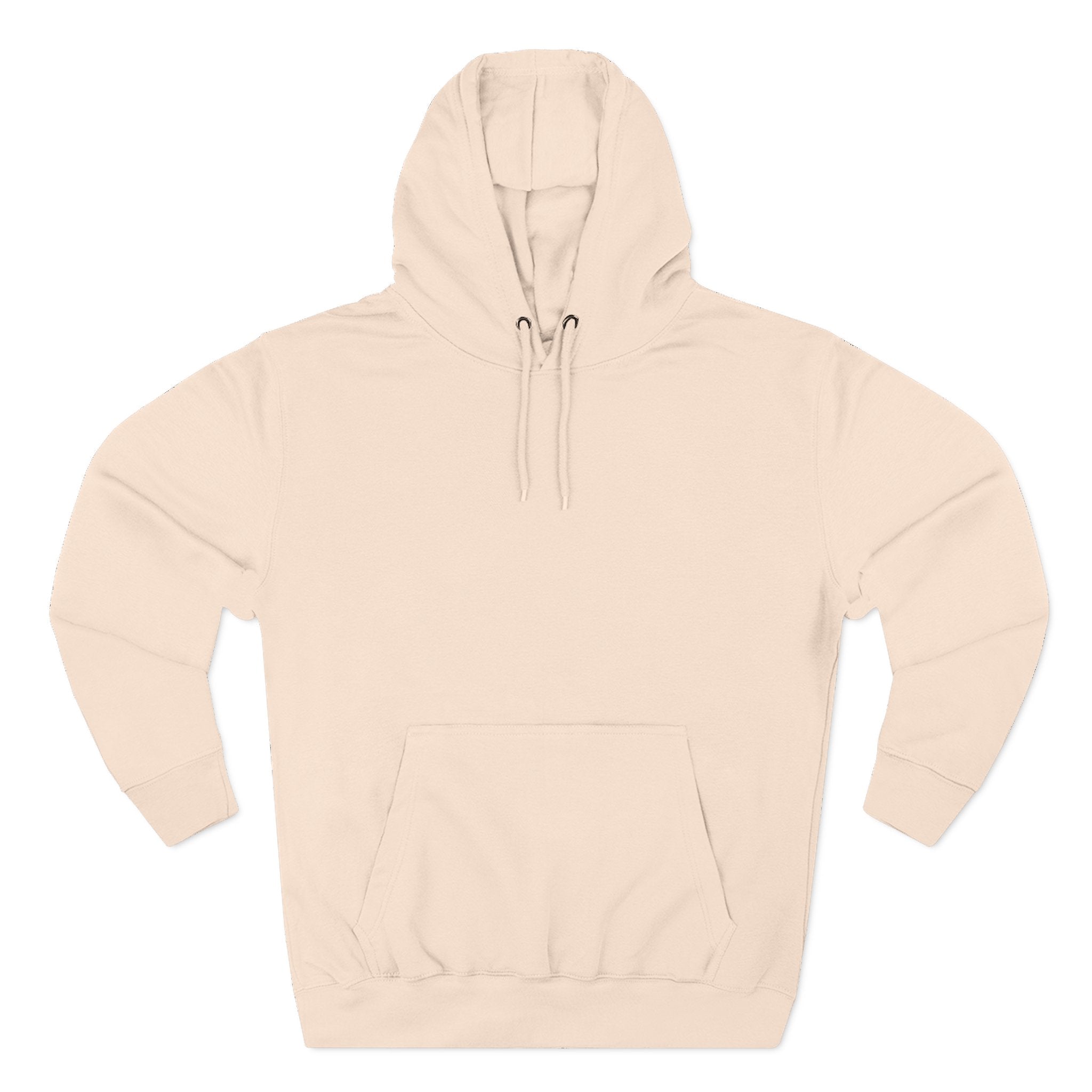 Three-Panel Fleece Hoodie