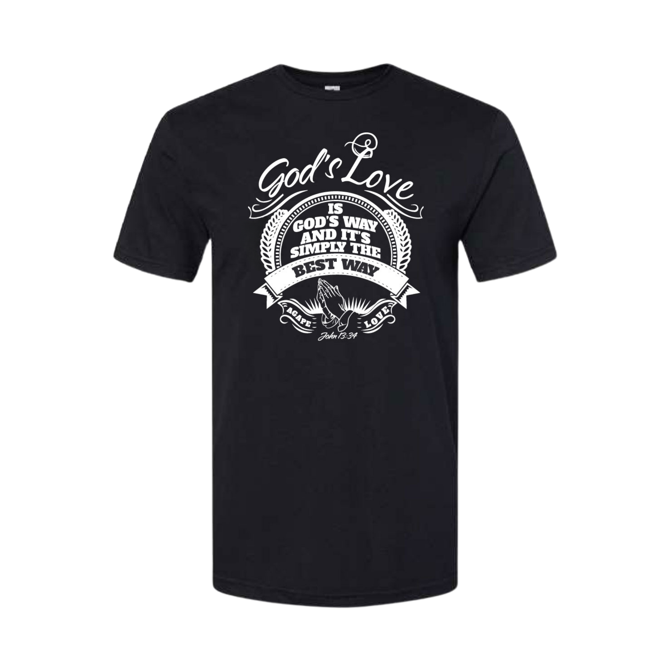 Women's Crew Neck T-Shirt B/W